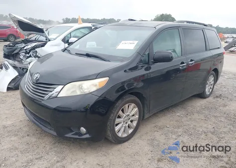 2011 Toyota Sienna Xle из США, поврежденный, VIN 5TDDK3DC6BS017788